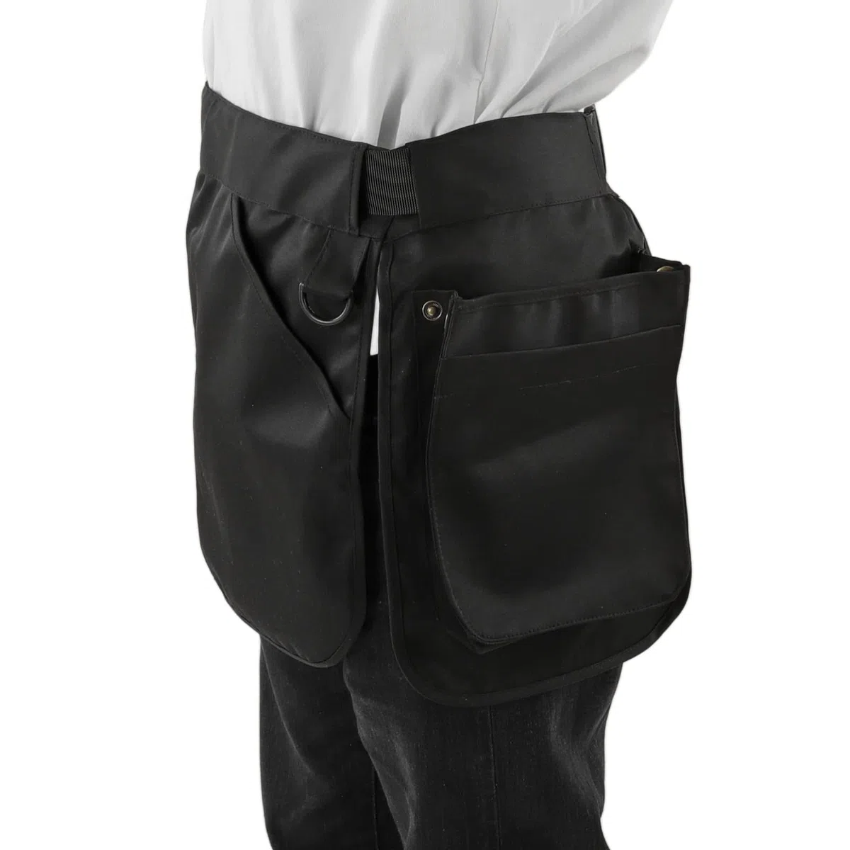 Borsa a grembiule in vita, con cintura in vita per attrezzi a più tasche con chiusura a zip, cintura multiuso regolabile per giardinaggio, escursioni e attività all’aperto