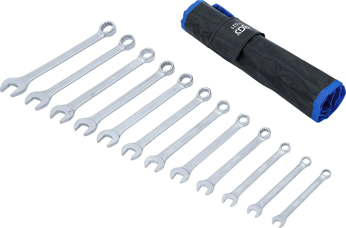 BGS 71021 | Serie di chiavi combinate anello-forchetta | 8-19 mm | 12 pz.