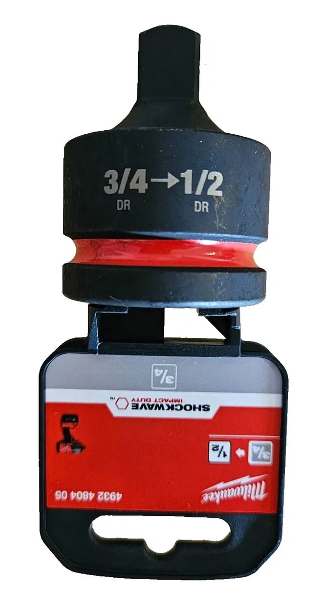 Milwaukee MILWAUKEE 4932480405 Adattatore riduttore II - IMPACT SOCKET ADAPTOR 3/4' TO 1/2'