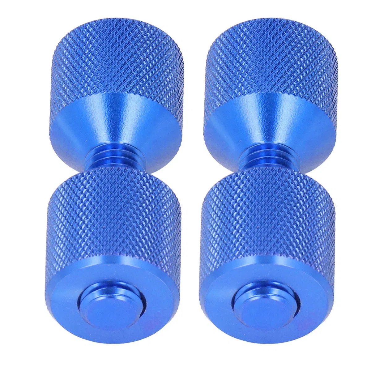 Set Perni di Allineamento Flangia a Doppio Foro in Alluminio 1-1/8 Pollici per Flange 0,5 a 14 Pollici 150 Libbre (BLUE)