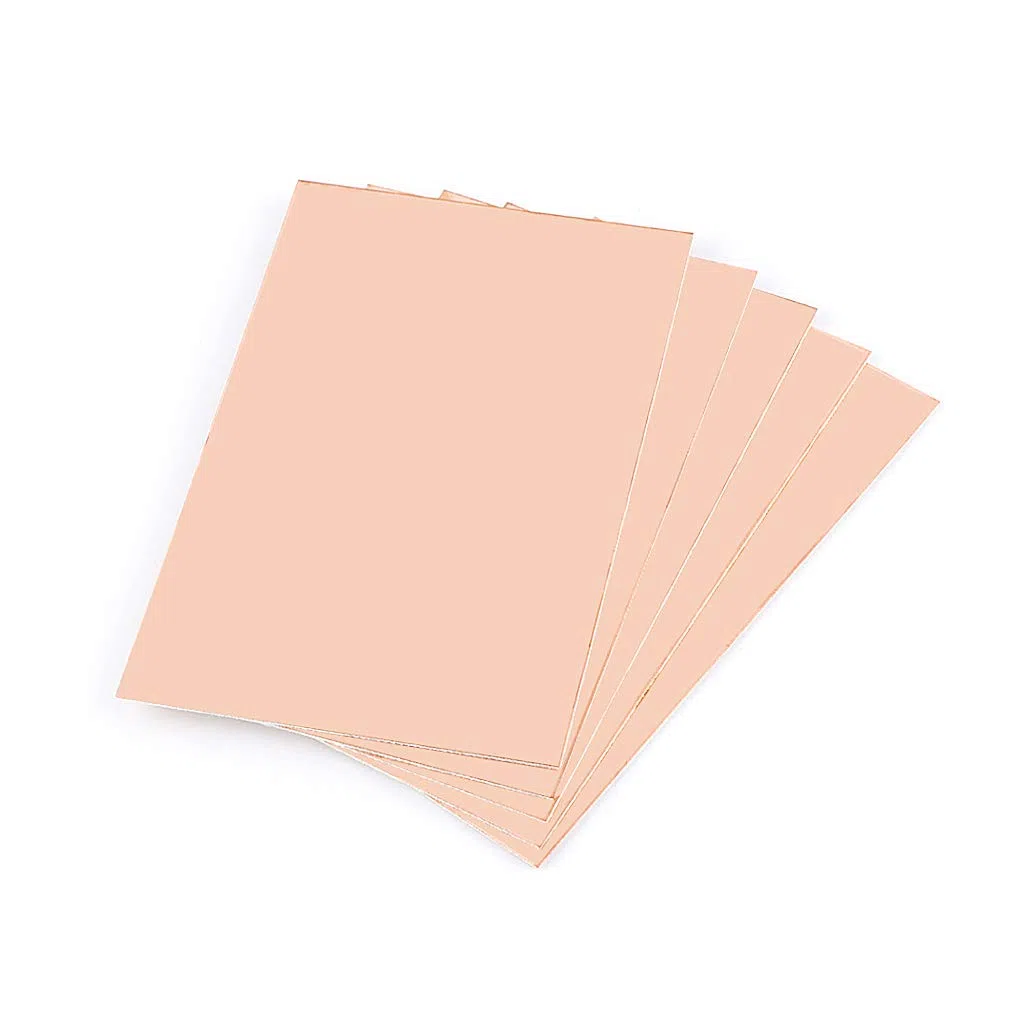 GUMEI 5pcs 10 * 15cm CCL Single Side PCB Rame Placcato Laminato Board FR4 Circuito Stampato Materiale epossidico Composito