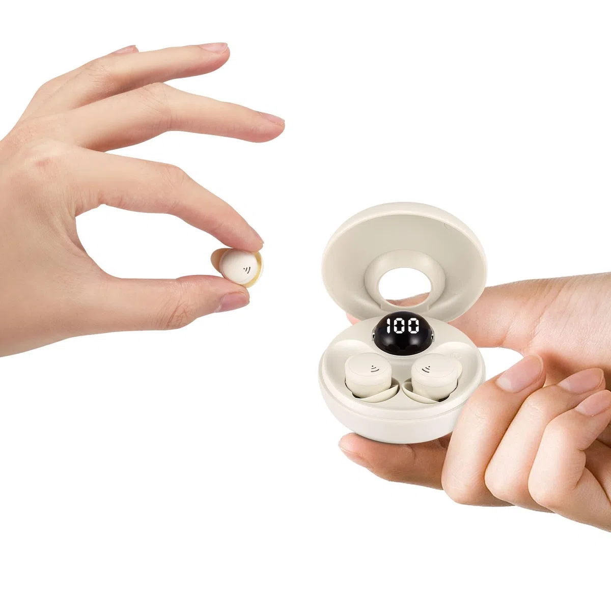 Cuffie Bluetooth Antirumore, Mini Cuffie per Dormire Morbide Adatte a Persone con Disturbi del Sonno, Gadget Tecnologici Regali