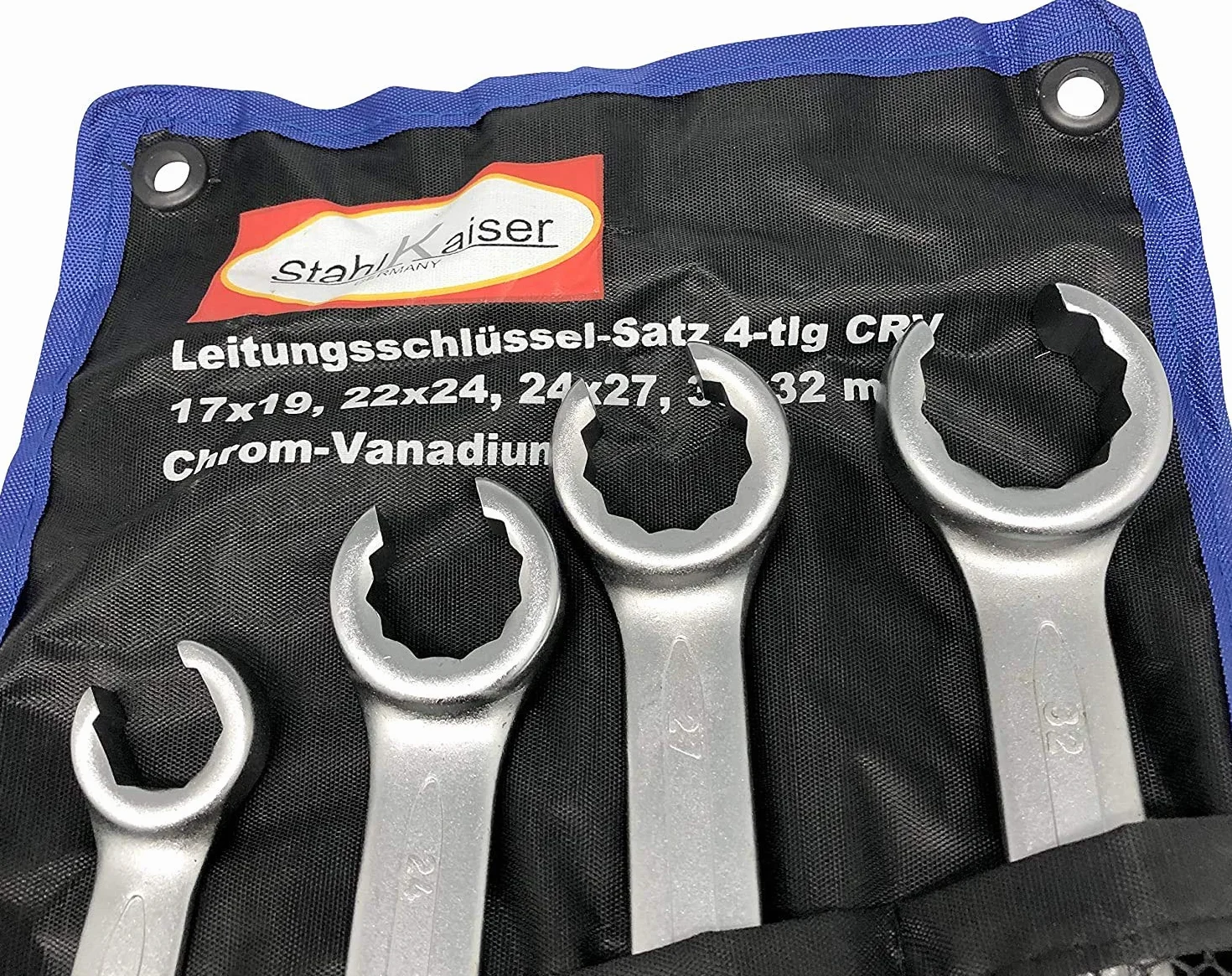 Extra grande 4 pezzi di doppio anello Set di chiavi fino a 32 mm tubo freno freni idraulici camion trattore