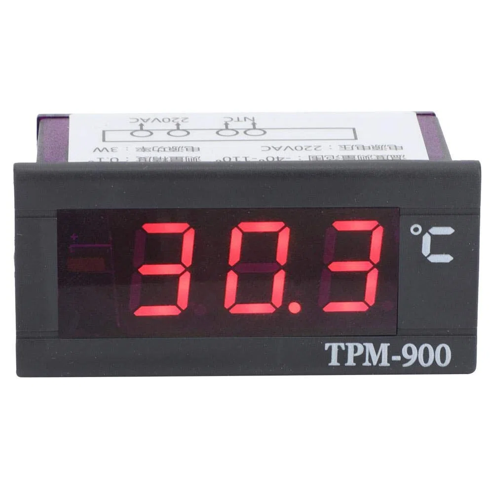 Termometro Digitale LCD Termometro, Indicatore Pannello Misuratore di Temperatura, -40 ℃ - + 110 ℃ Misuratore elettronico di umidità relativa alla temperatura