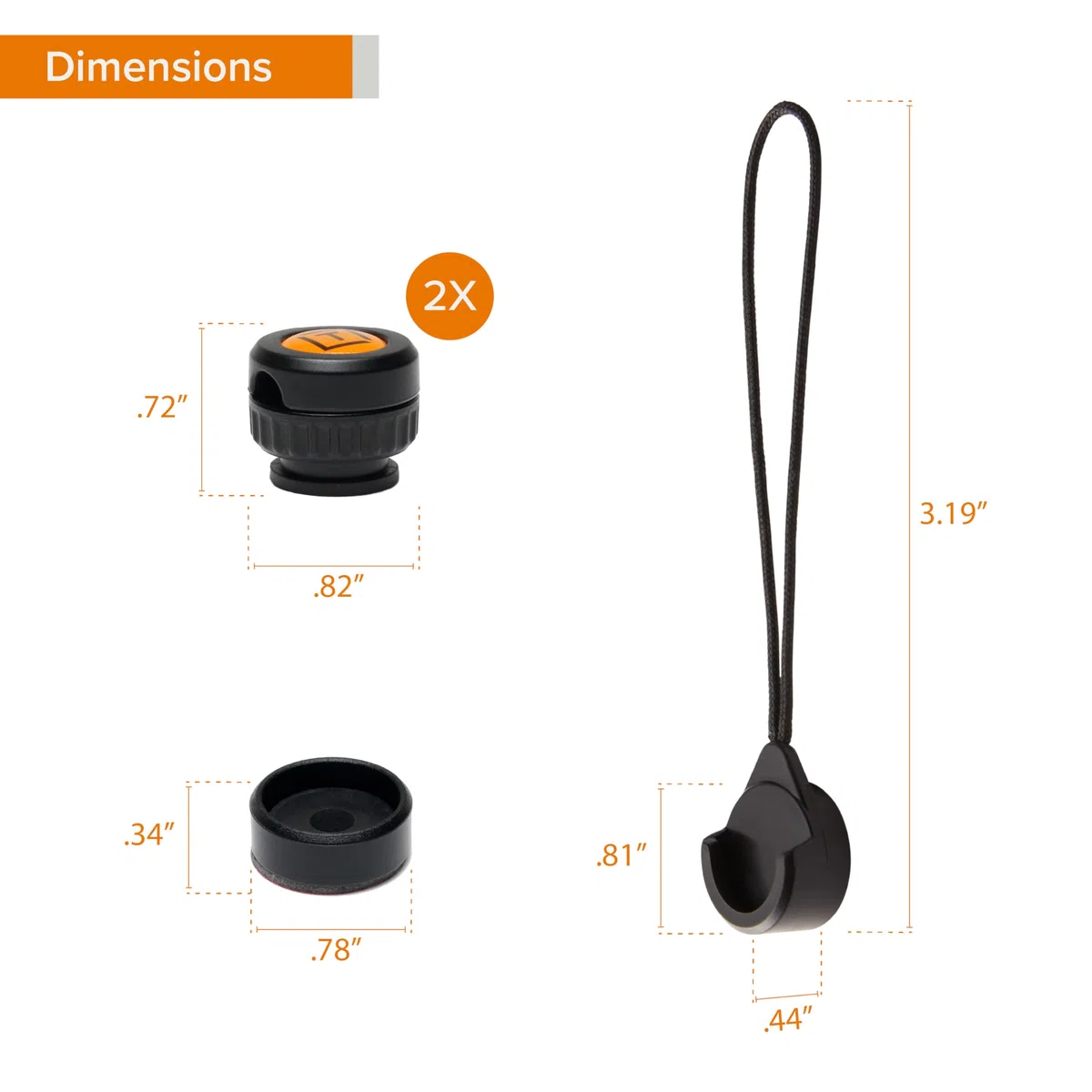 Tether Tools kit di supporto cavi per fotocamera e computer