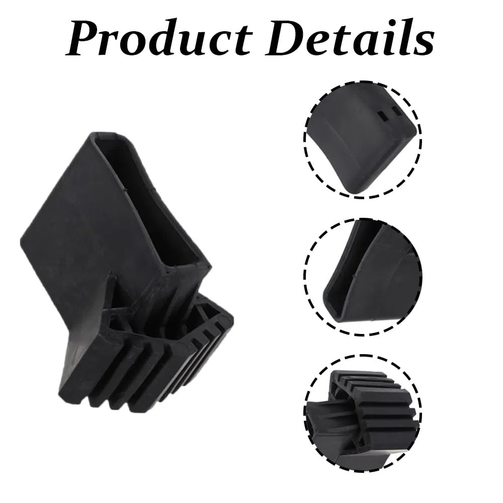 4 coperture per piedini per scale, stabilizzatore in gomma antiscivolo per scale a gradini, accessorio universale per scala pieghevole