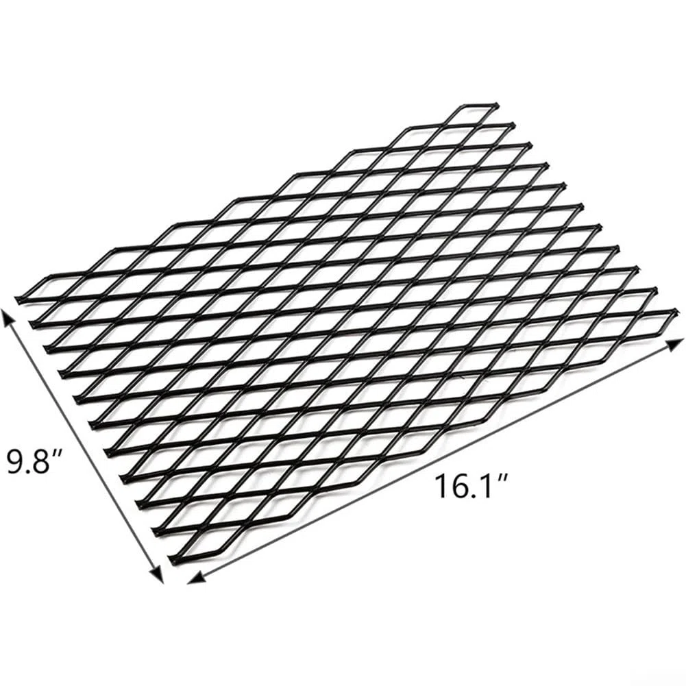 Supporto per brace, griglia in acciaio antiruggine, per caminetto, brace, forni, ceneri residue, supporto per camino (24,9 x 40,9 cm)