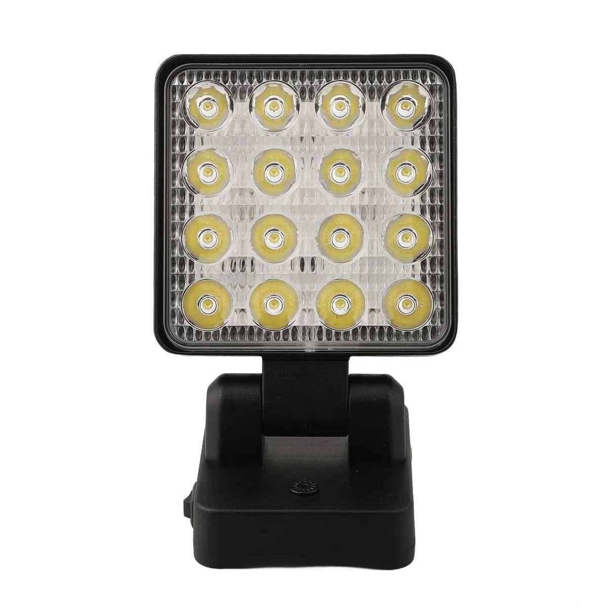 Lampada da lavoro portatile per Metabo 18 V batteria BS18 SB18 per serie LT 1200-1500 lumen lampada LED 90 gradi curva 330 gancio di rotazione rosso nero 17,5 cm corpo in plastica