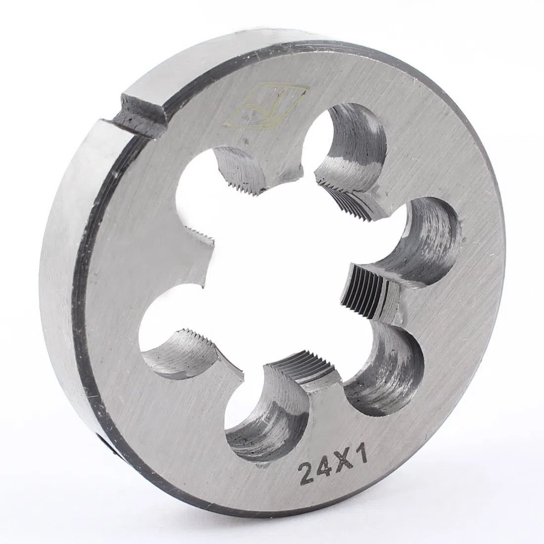 Aexit Acciaio 12 mm spessore metrico M24 x 1 filetto a vite per utensile da taglio tondo ID: 557422