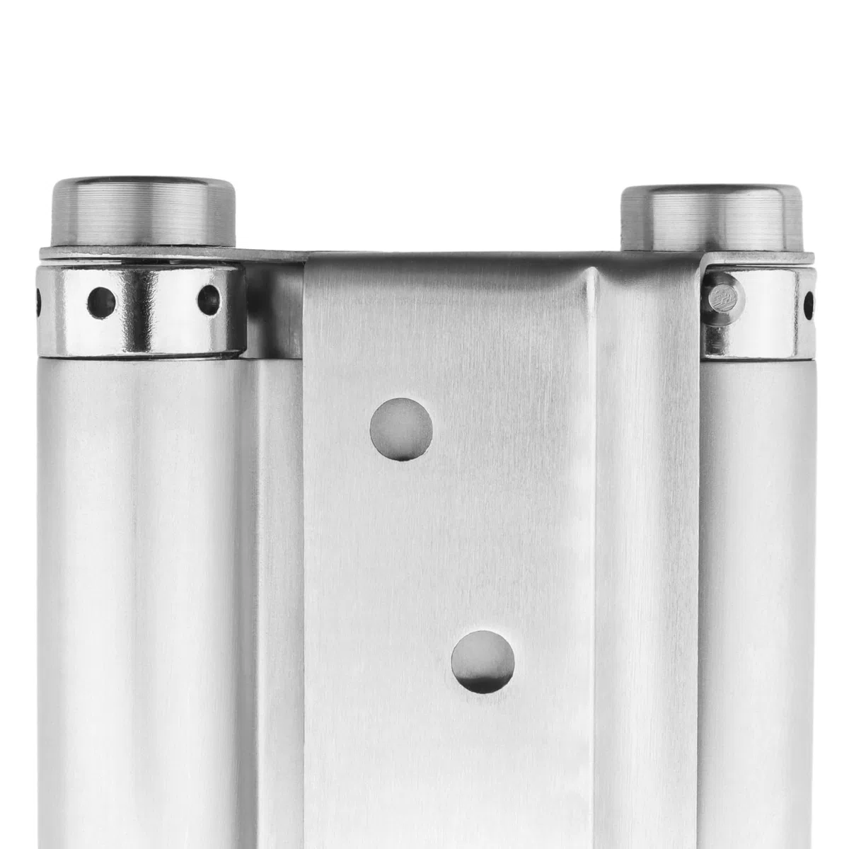 2 Cerniera in Acciaio Inox Doppia Azione per Porte a Battente Cerniere, a Molla di Chiusura Cutomatica per Bar e Caffetteria, argento