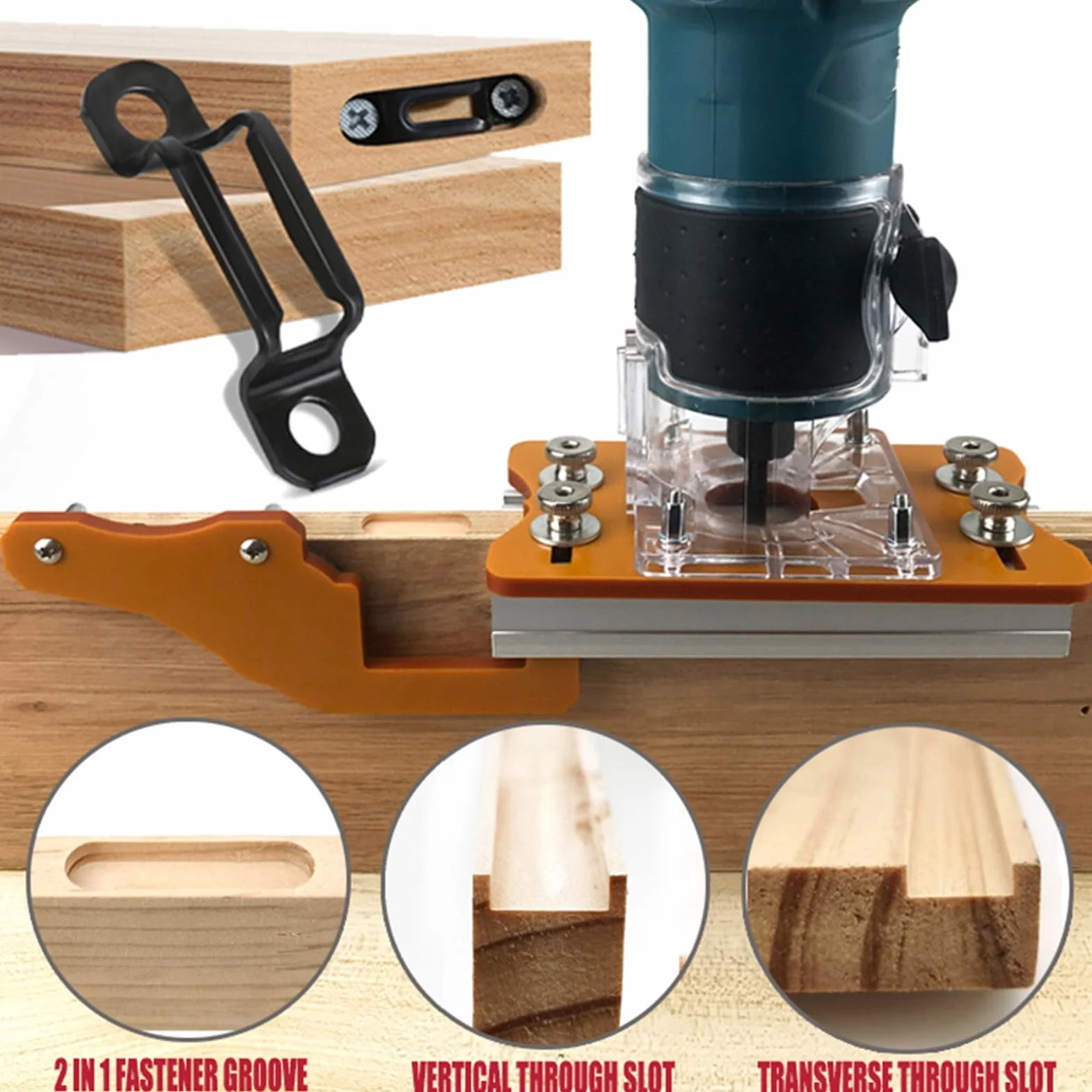 Piastra di Inserimento per Tavolo per Fresatrice per Legno, Piastra di Base per Fresatrice per Legno Piastra per Scanalatura del Router Piastra di Posizionamento per Scanalatura