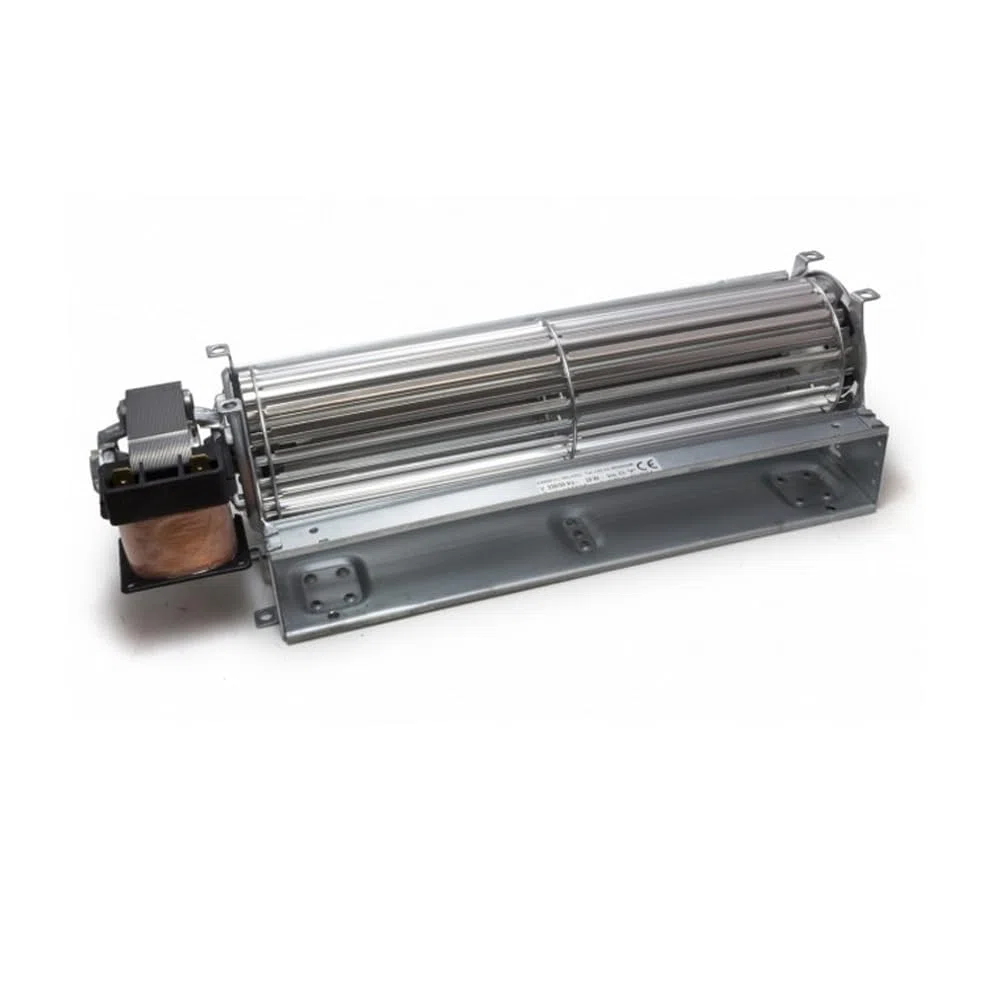 3S SuperSamaStore Ventilatore Tangenziale Sinistro 240 mm, Ø 60 mm, Pacco 15 mm, 230V 50Hz 20 W 0,22 A – Ventola Tangenziale per Stufe e Camini – Soffiante Crossflow Ricambio