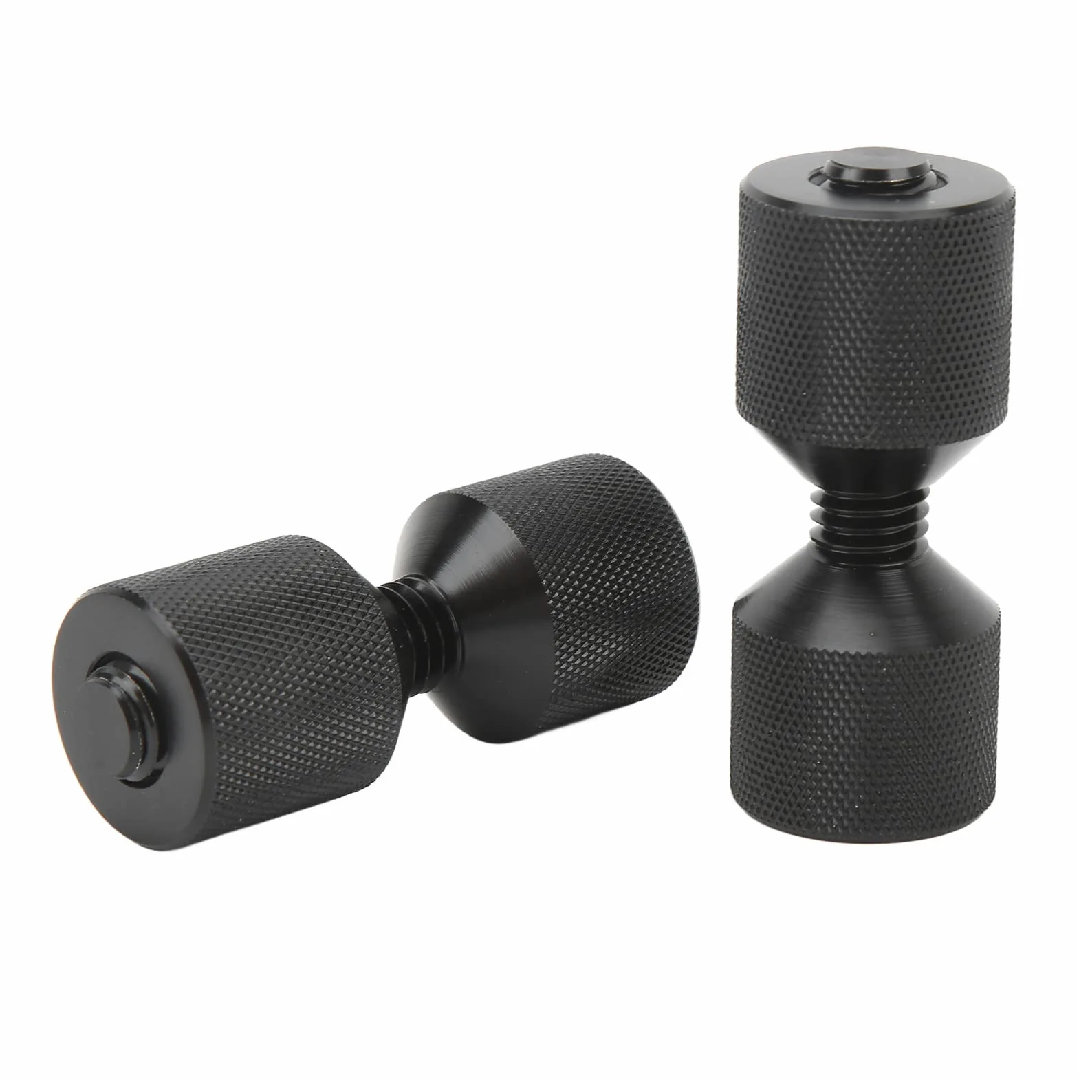 Allineatori per Flange di Tubi a 2 Fori, Set di Perni a Due Fori 2 Pezzi Perno di Allineamento del Collegamento in Alluminio per Macchinari di Grandi Dimensioni per Auto