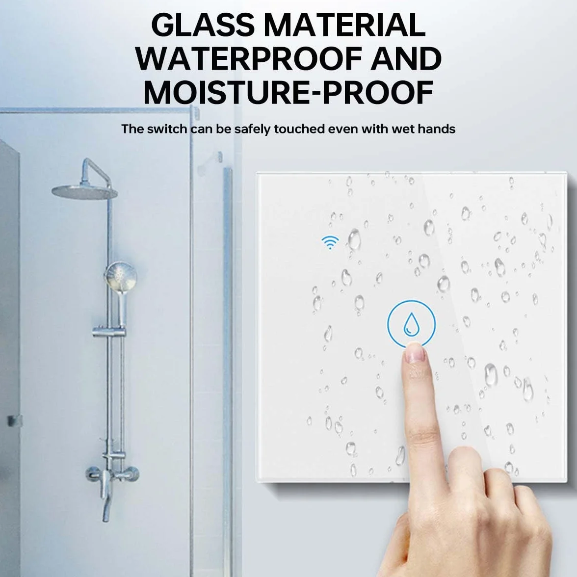 8000W Interruttore intelligente Per Scaldabagno Elettrico Murale ad Accumolo Timer intelligente per scaldacqua a immersione 40A Timer per scaldacqua Compatibile con l'app Smart Life (oro)