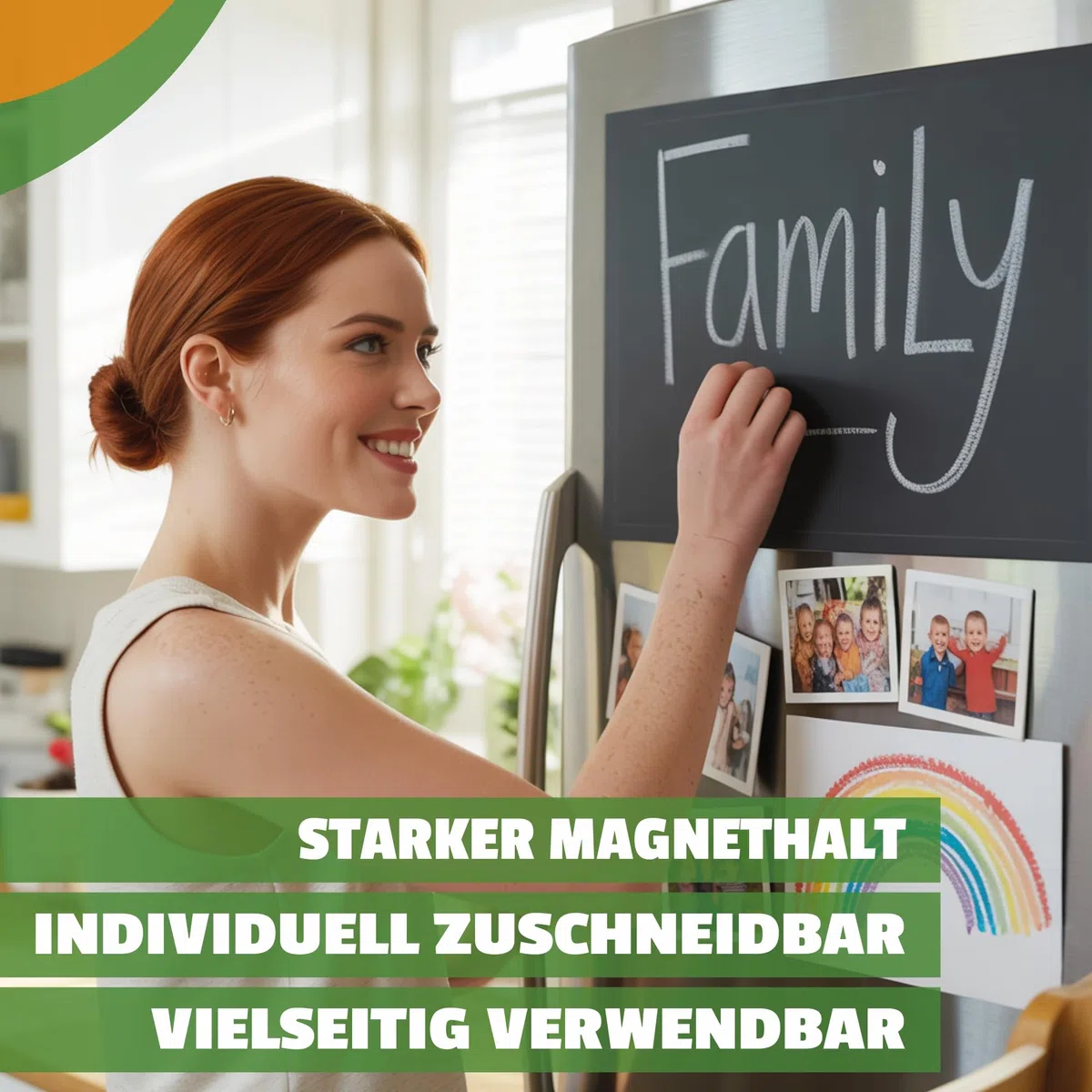 Nastro magnetico 3 metri; forte nastro magnetico 3M progetti fai da te e fai da te; nastro flessibile con magneti; nastro magnetico per pareti, porte e altro ancora (2 x 3 metri, 2 cm di