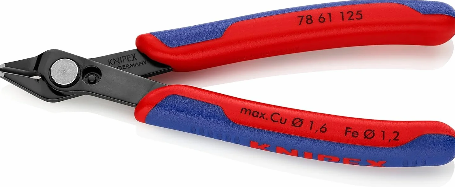 KNIPEX Electronic Super Knips con impugnature multicomponente 125 mm, 78 61 125