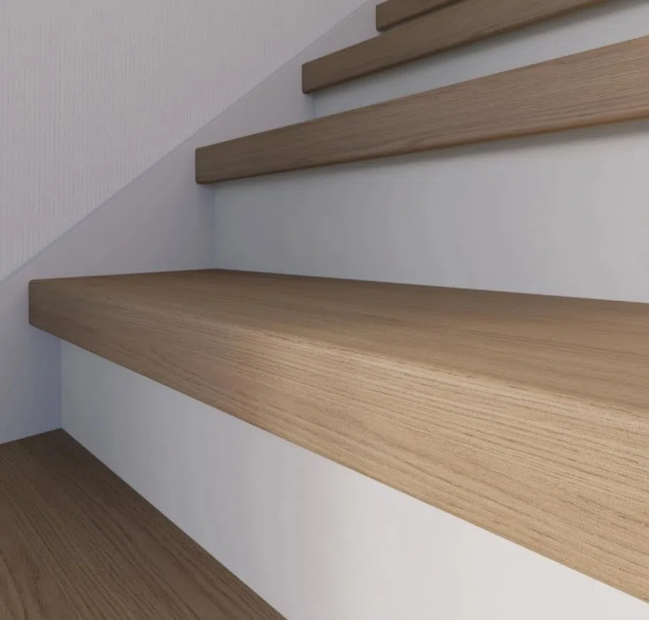 Pedata scala Bianco 130 x 20 cm - Al Pezzo
