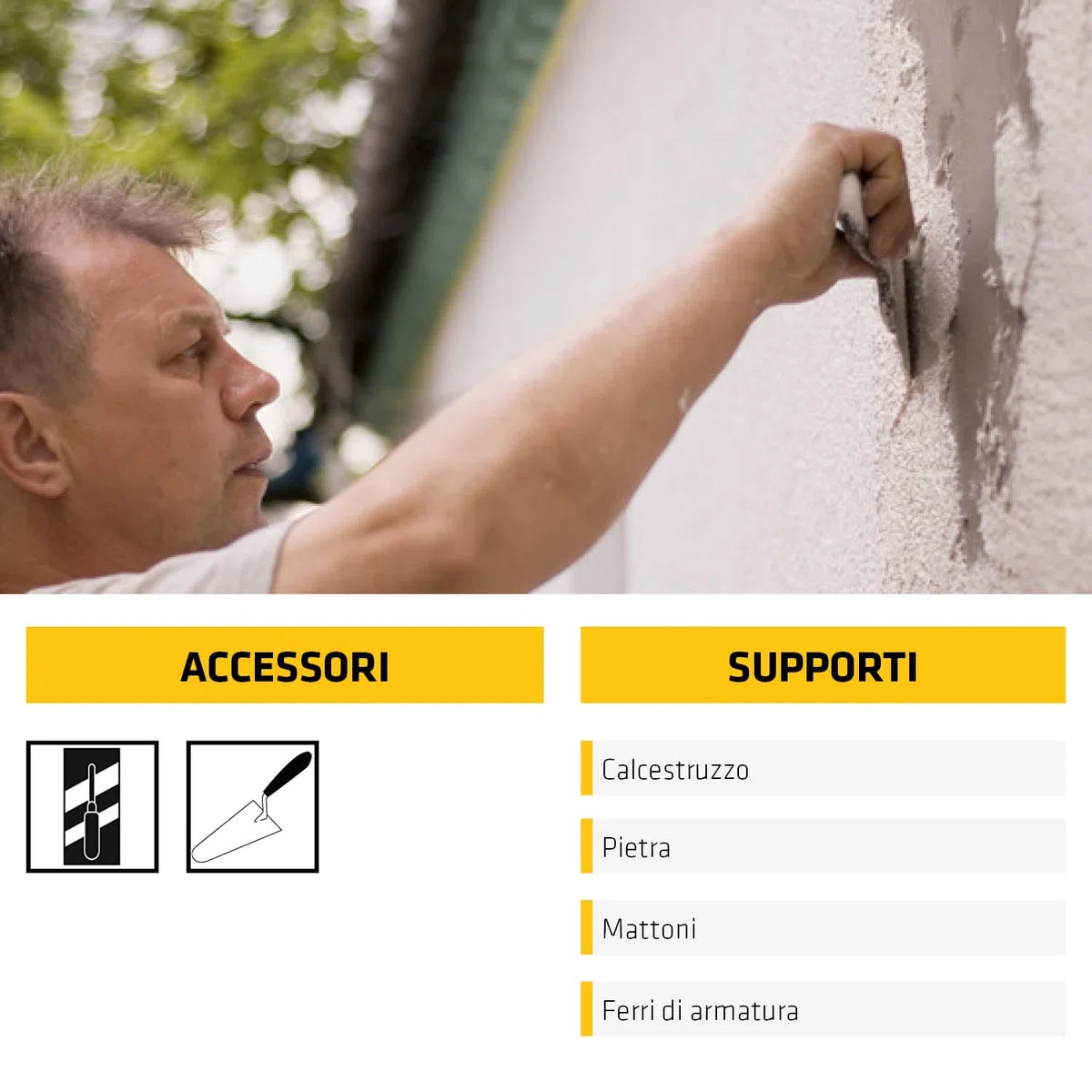 SIKA - Malta per ripristino calcestruzzo - Sika Monotop 112 MultiUse Repair - Pronta all'uso per riparazioni facili e durature su cemento e pilastri - Alta qualità per il tuo fai-da-te - 5kg