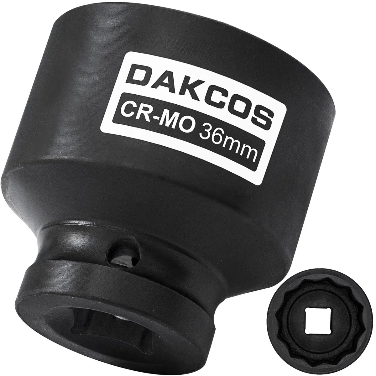 DAKCOS 36mm Chiave Bussola da 1/2", Bussola a 12 Punte,CR-MO