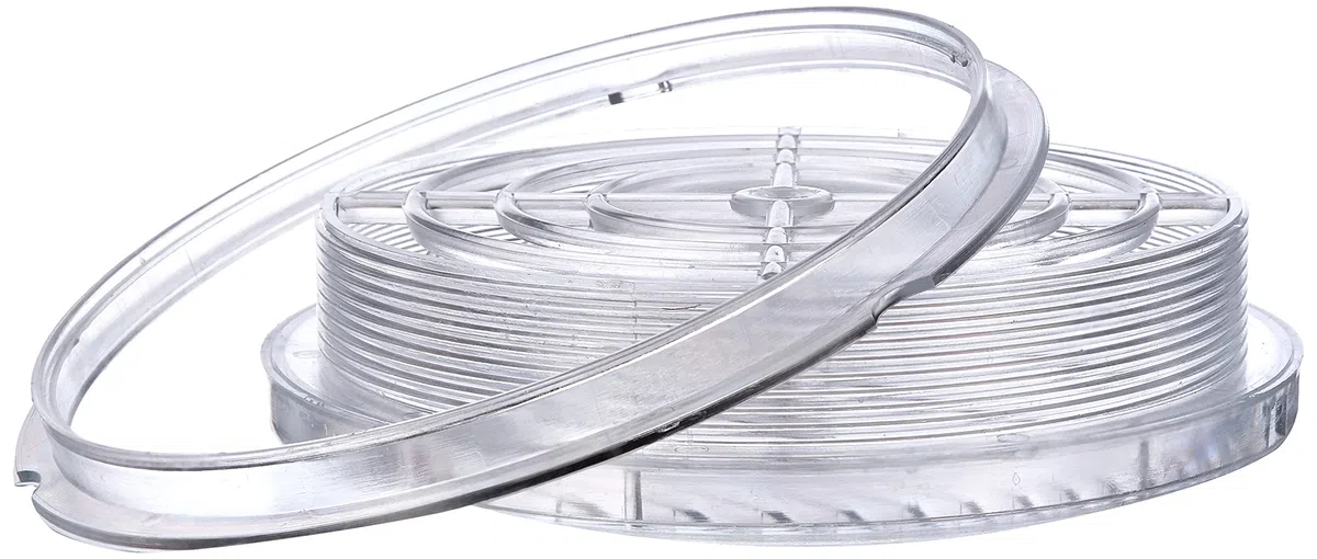 LMT 27490-20 Aereatore per Vetro Modello AEF, con Griglia, Diametro 200 mm