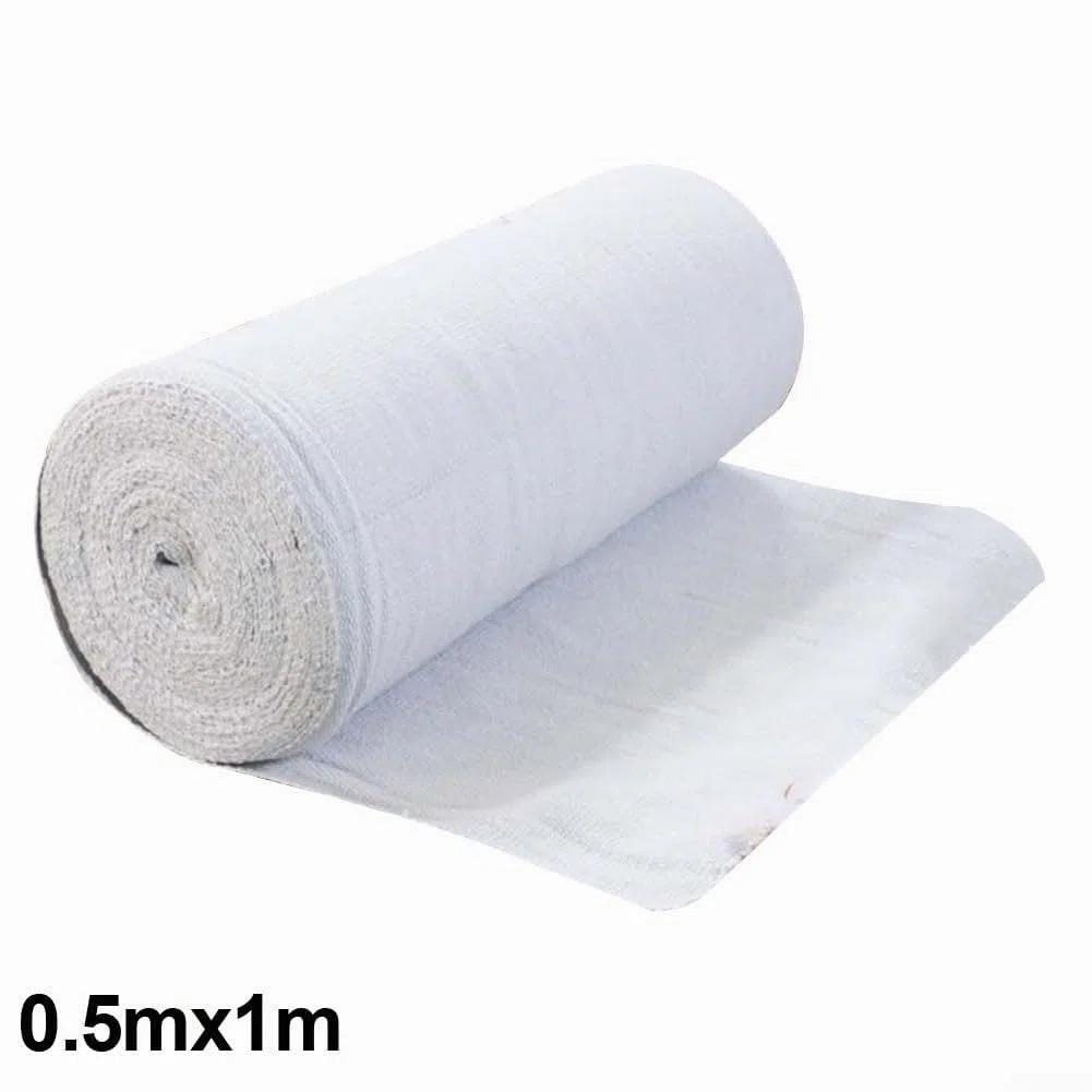 Coperta Ignifugo Resistente alle Alte Temperature, Tela Ignifuga in Fibra Ceramica da 2mm 1260 ℃ Copertura Isolante Termica Ignifuga