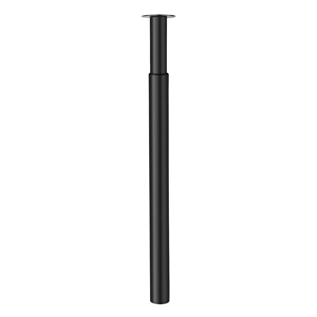 Gambe telescopiche da 710-1100 mm, regolabili in altezza, in metallo, colore nero