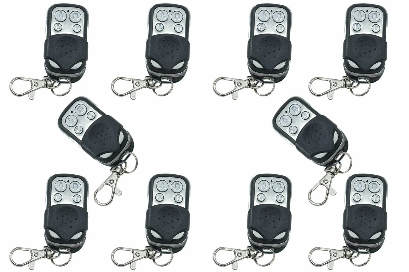 Faac - Telecomando per cancello Automatico, Universale a 433,92 mhz, Confezione da 10 telecomandi