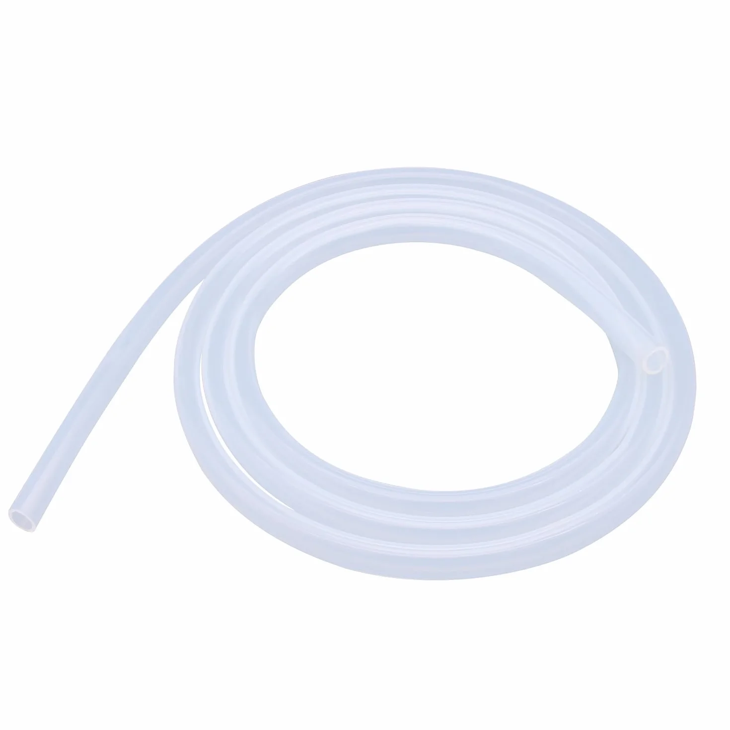 Tubo in silicone – Tubo in gomma trasparente per uso domestico, acqua potabile, industriale, 14 mm ID x 18 mm OD, spessore parete 2 mm, lunghezza 2 metri