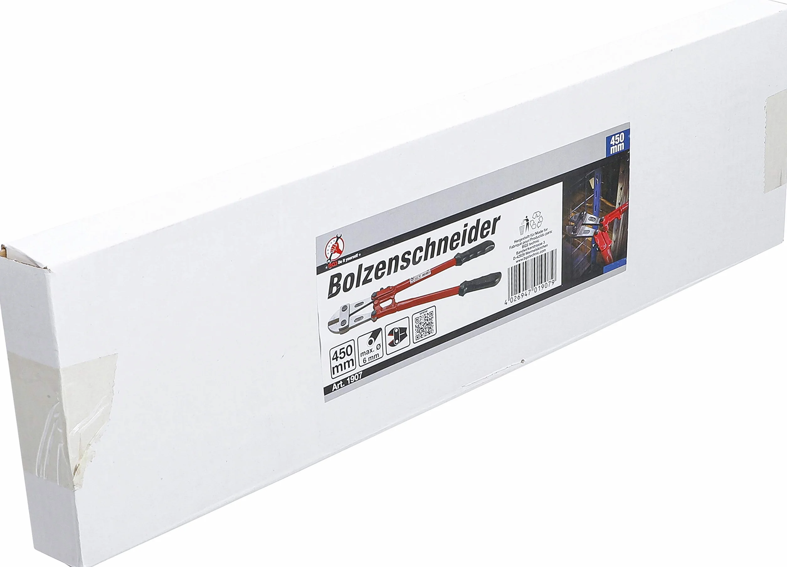 BGS Diy 1907 | Tagliabulloni con ganasce temprate | 450 mm