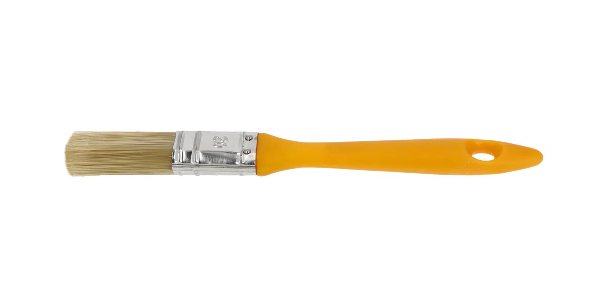 M7 – Set di 15 Pennelli Piatti, Misure: 20, 50, 70 mm, Serie 37 – Setole Sintetiche, Ghiera in Acciaio, Manico in Plastica – 5 Pennelli per Ogni Misura – per Impregnare il Legno e Verniciare