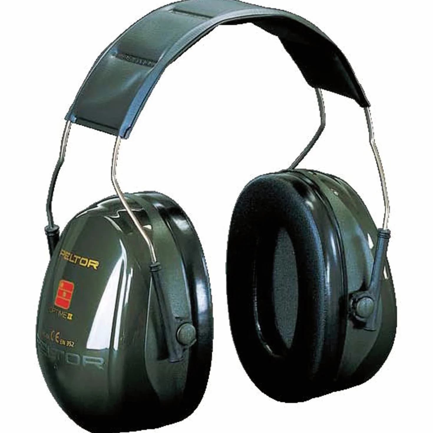 3M H520A-407-GQ Cuffie Protettive Temporale, 31 dB, Verde