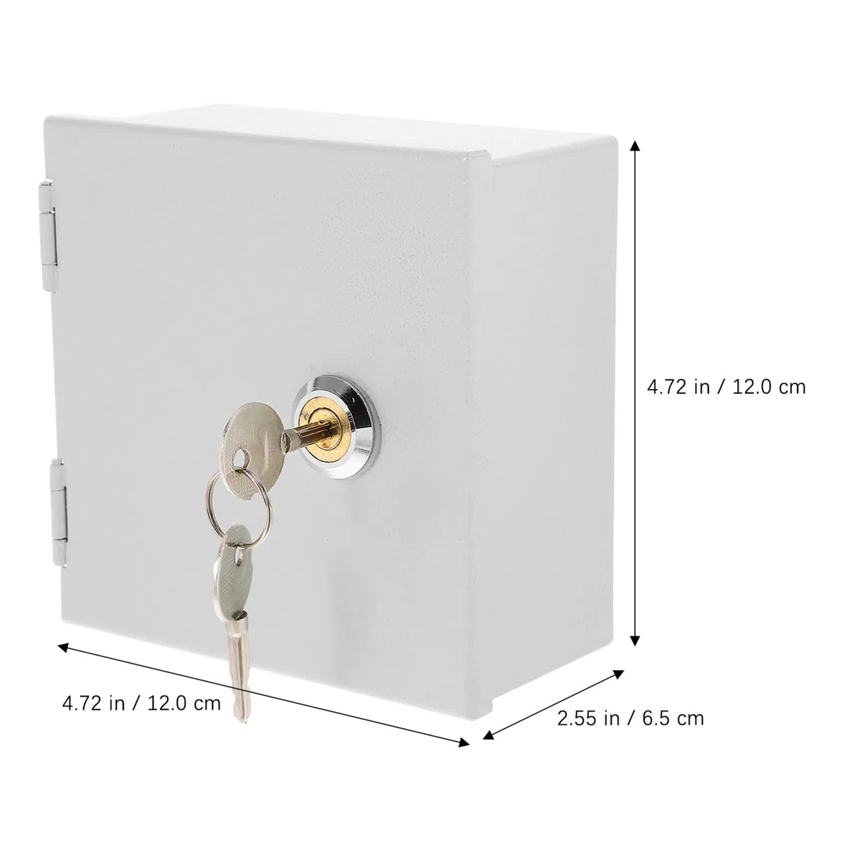 Blindino Esterno per Serranda in Metallo Inossidabile con Protezione Anti-theft per Scatola Elettrica per Prese Elettriche e Stazioni di Ricarica Outdoor