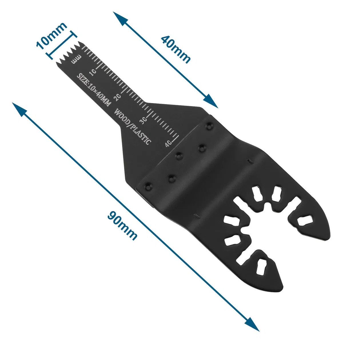 10 Pezzi Set Di Lame Multiutensile Oscillanti Da 90x10mm Per Sega Per Legno Compatibile con Dewalt Compatibile con Fein Compatibile con Makita