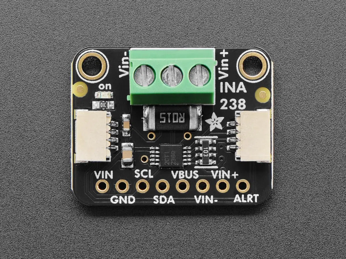 Adafruit INA238 Monitor di Tensione e Corrente DC, STEMMA QT, 6349