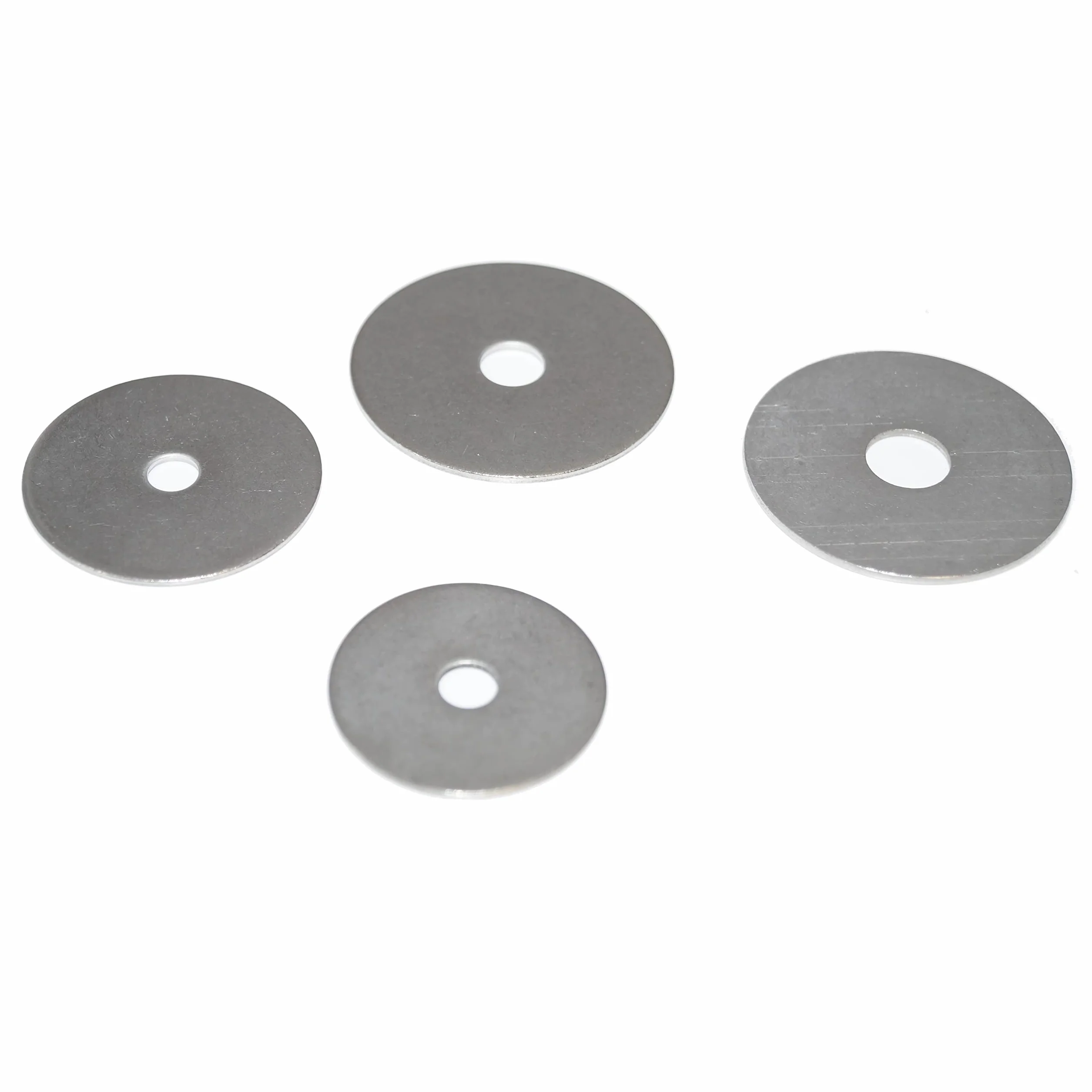 Rondelle per carrozzeria M12 in acciaio inox V2A, 6 pezzi, 12,5X55X1,5 mm, in acciaio inox A2 VA, rondelle per parafango, rondelle per carrozzeria