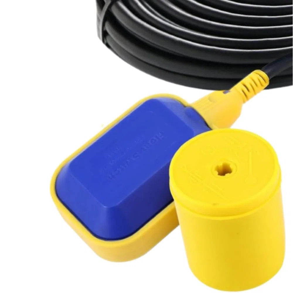Interruttore a Galleggiante da 1 Pezzo, con Cavo da 5 Metri, Pompa Sommersa Per Il Controllo Automatico del Livello Dell'acqua, Adatto Per Il Controllo del Lavoro della Pompa, Regolazione del Livello