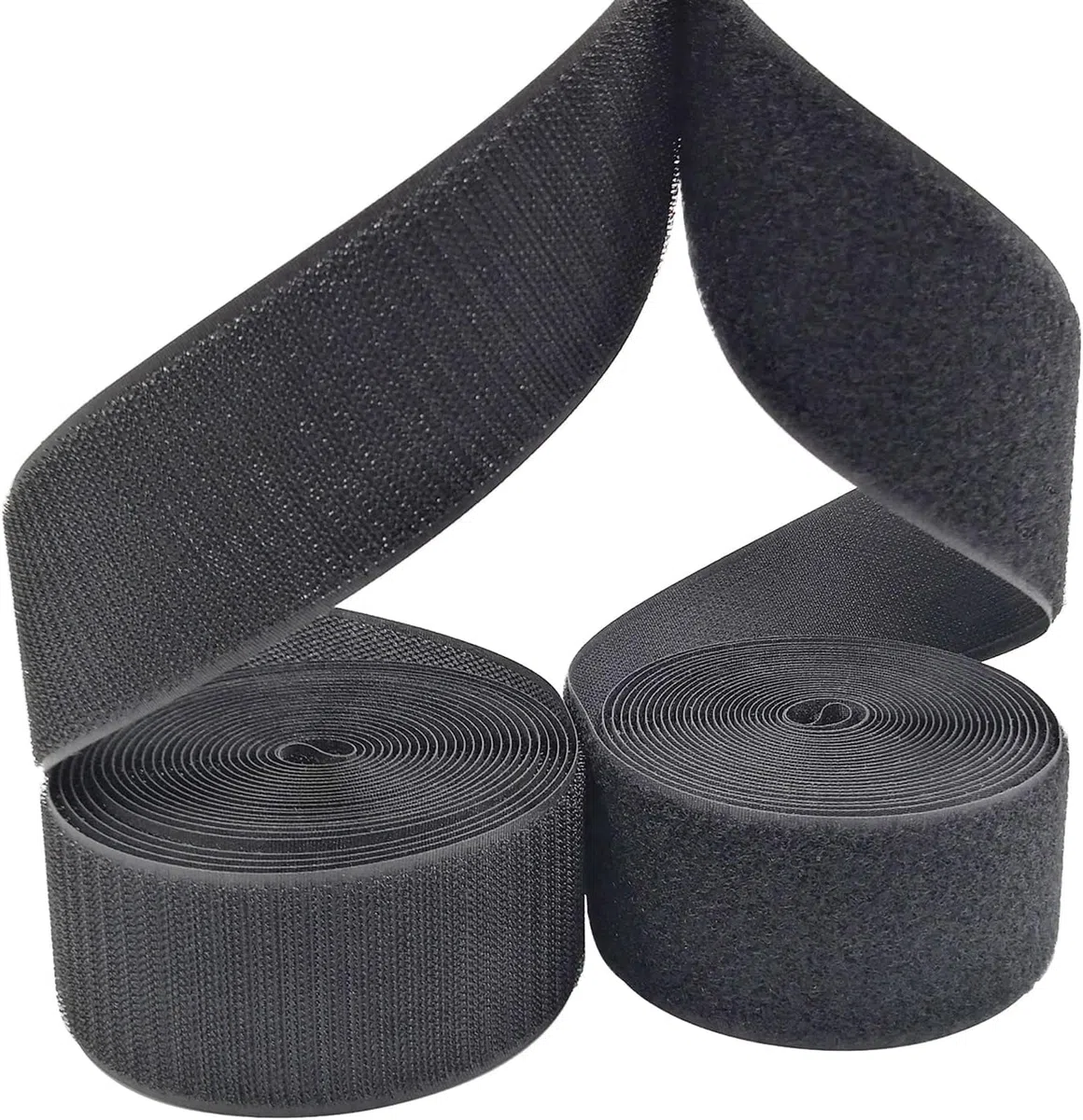 Nastro a Strappo da Cucire 50 mm x 5 m – Chiusura Hook and Loop Senza Adesivo, Extra Largo e Resistente per Cucito, Tessuti, Artigianato e Uso Professionale