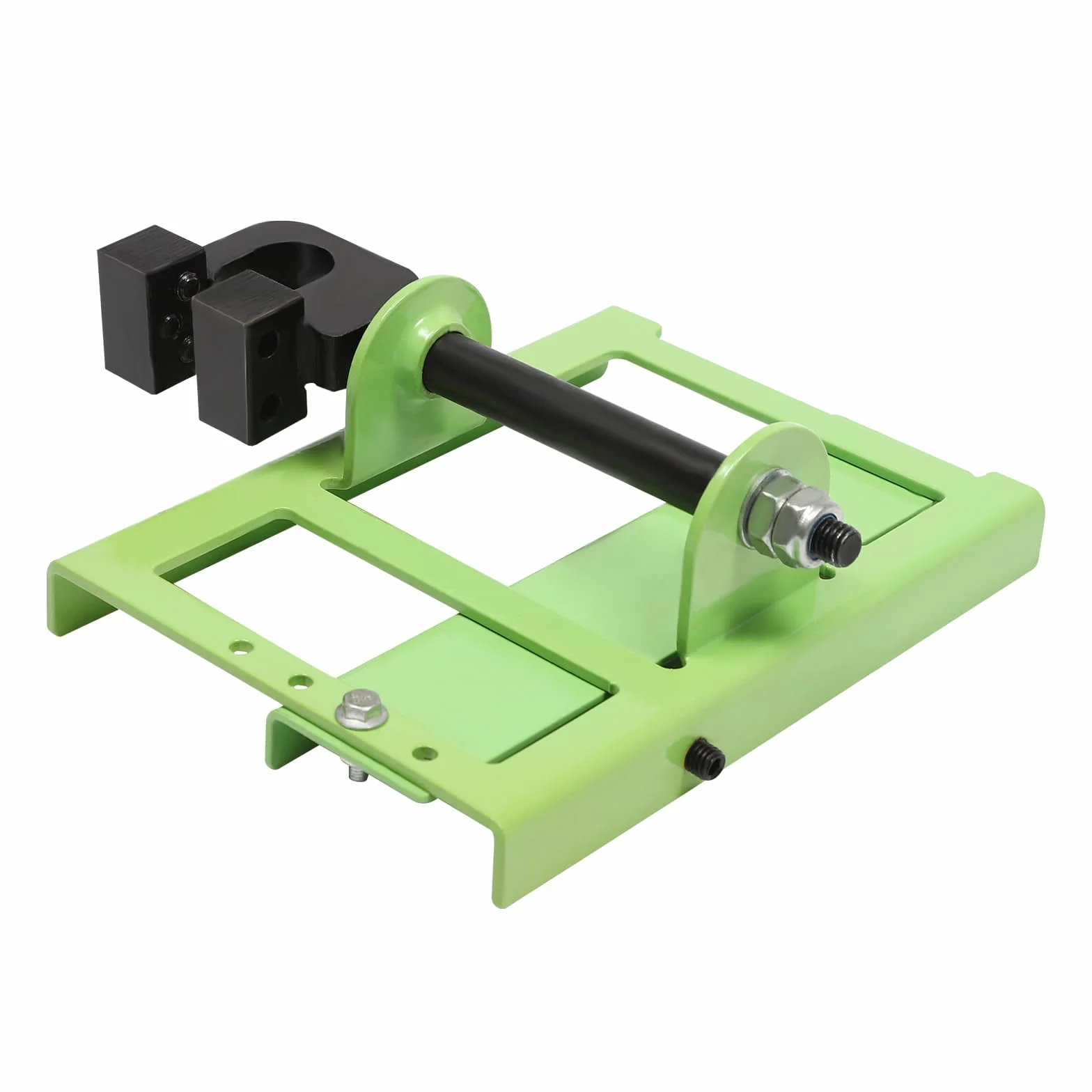 Guida per motosega, taglio di precisione regolabile, 25-85 mm, per tavole da travi, 20 x 20 cm, 1,4 kg, verde