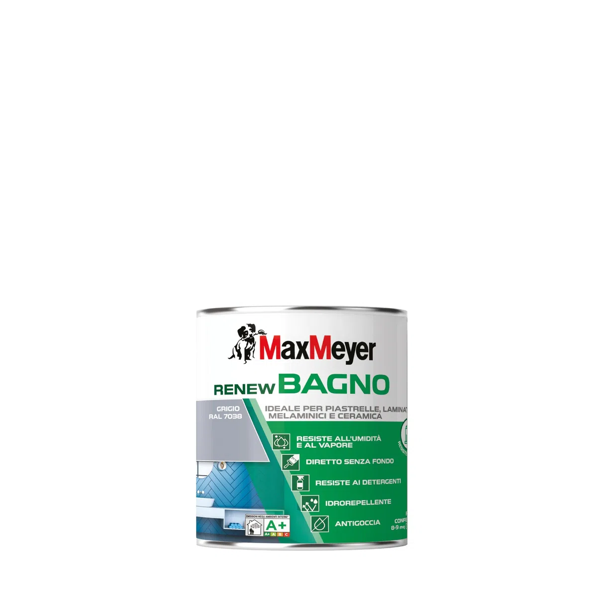 MAXMEYER Renew Bagno R7038 Grigio 0.75 L