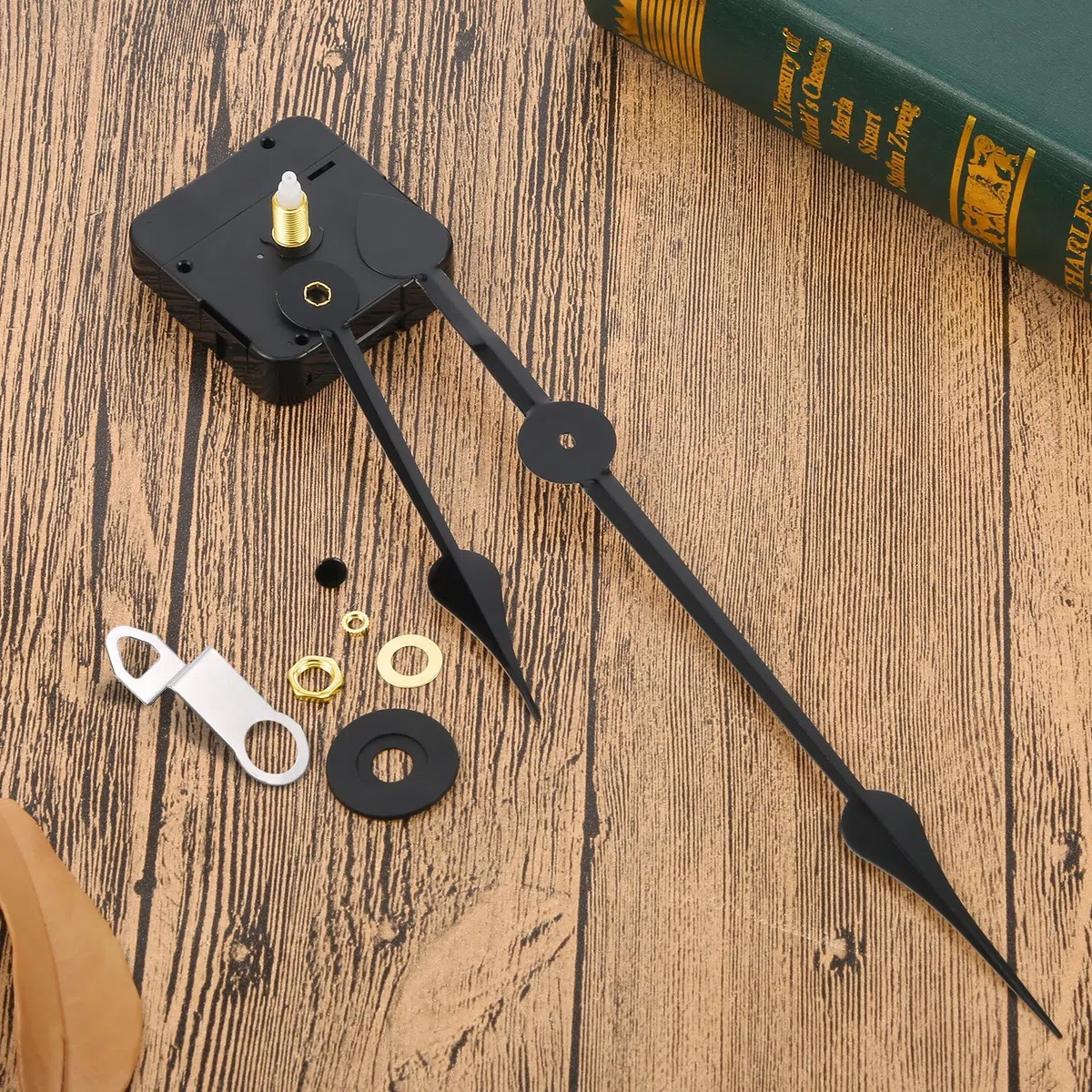 Hicarer Meccanismo di movimento ad alta coppia con lancette grandi da 270 mm (lunghezza albero 20 mm)