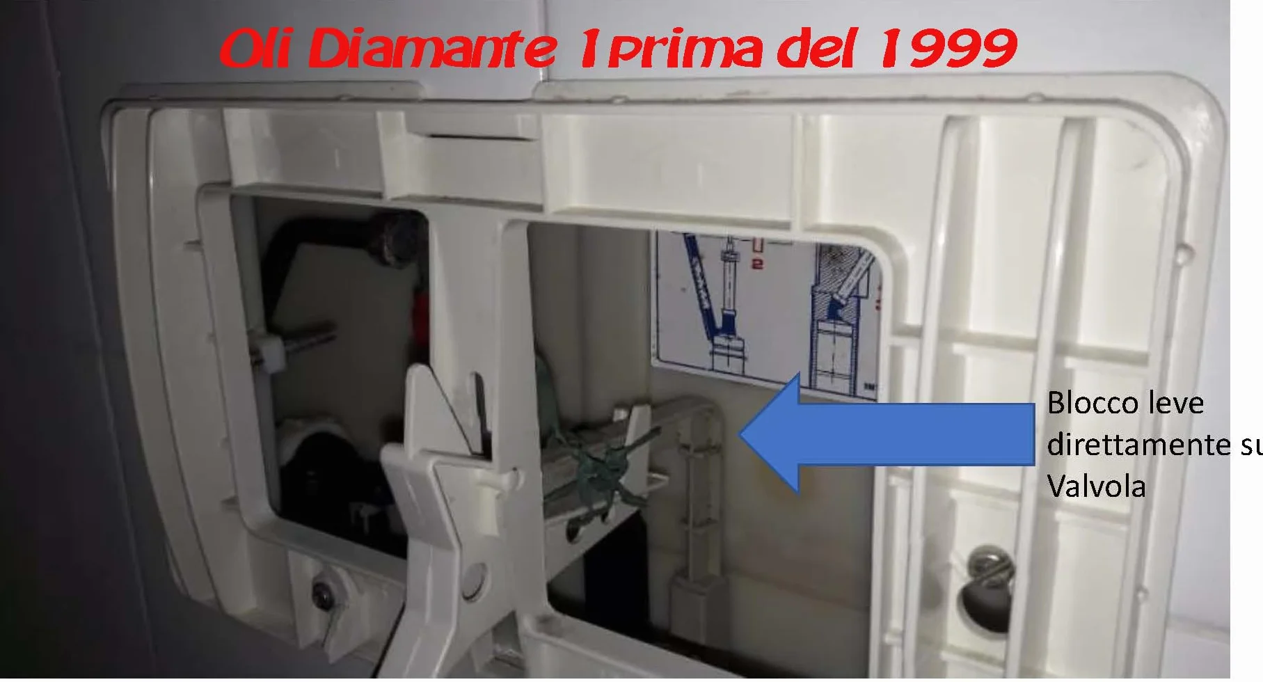 Galleggiante Cassetta OLI Diamante 1 e Diamante 2 Codice OL0560160