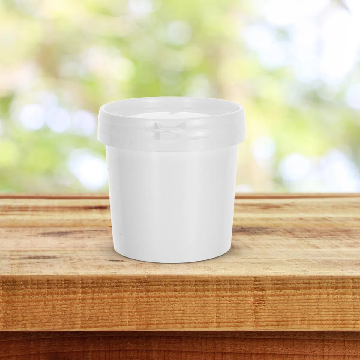 Set di 4 vasetti di vernice vuoti con coperchio, contenitori di vernice da 500 ml, secchi per pigmenti, dolcetti, artigianato, decorazione, fai da te, progetti