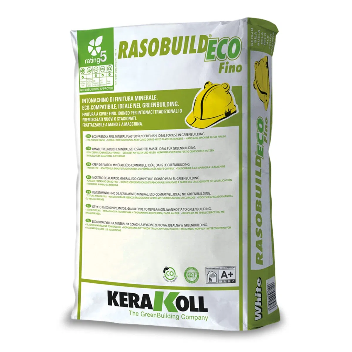 Kerakoll RASOBUILD ECO FINO KG 25 BIANCO (103582)