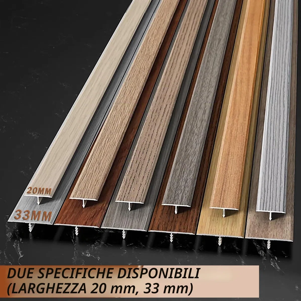 3 Pezzi Profilo Di Transizione A Forma Di T - Soglia Universale Da 90cm Per Pavimenti Laminati, Legno E Piastrelle - Striscia Divisoria Per Transizioni Fluide E Senza Interruzioni(Helle Eiche,