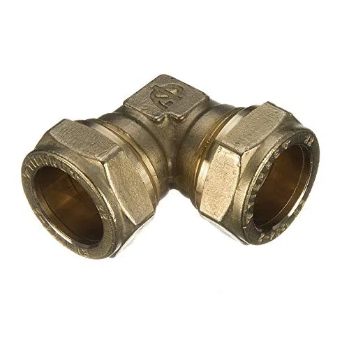 Sacchetto di compressione a gomito uguale a compressione da 5-22 mm (noto come gomito a compressione da 22 mm e 22 mm, disponibile anche in 8 mm, 10 mm, 12 mm, 15 mm, 22 mm, 28 mm, 35 mm, 42 mm, 54