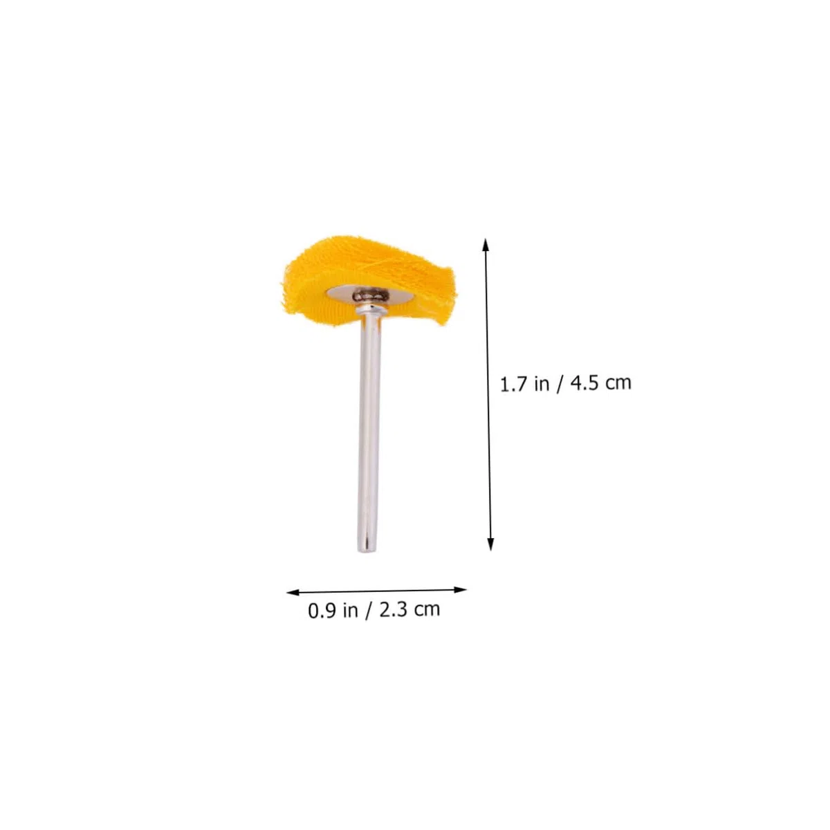 Uonlytech Ruota Lucidante e Mola Lucidante con Manico, 40 Pezzi Set per Lucidatura a Specchio di Metalli, Legno e Pietre Artificiali, Accessori per Utensili Rotanti Elettrici, per Fai da Te
