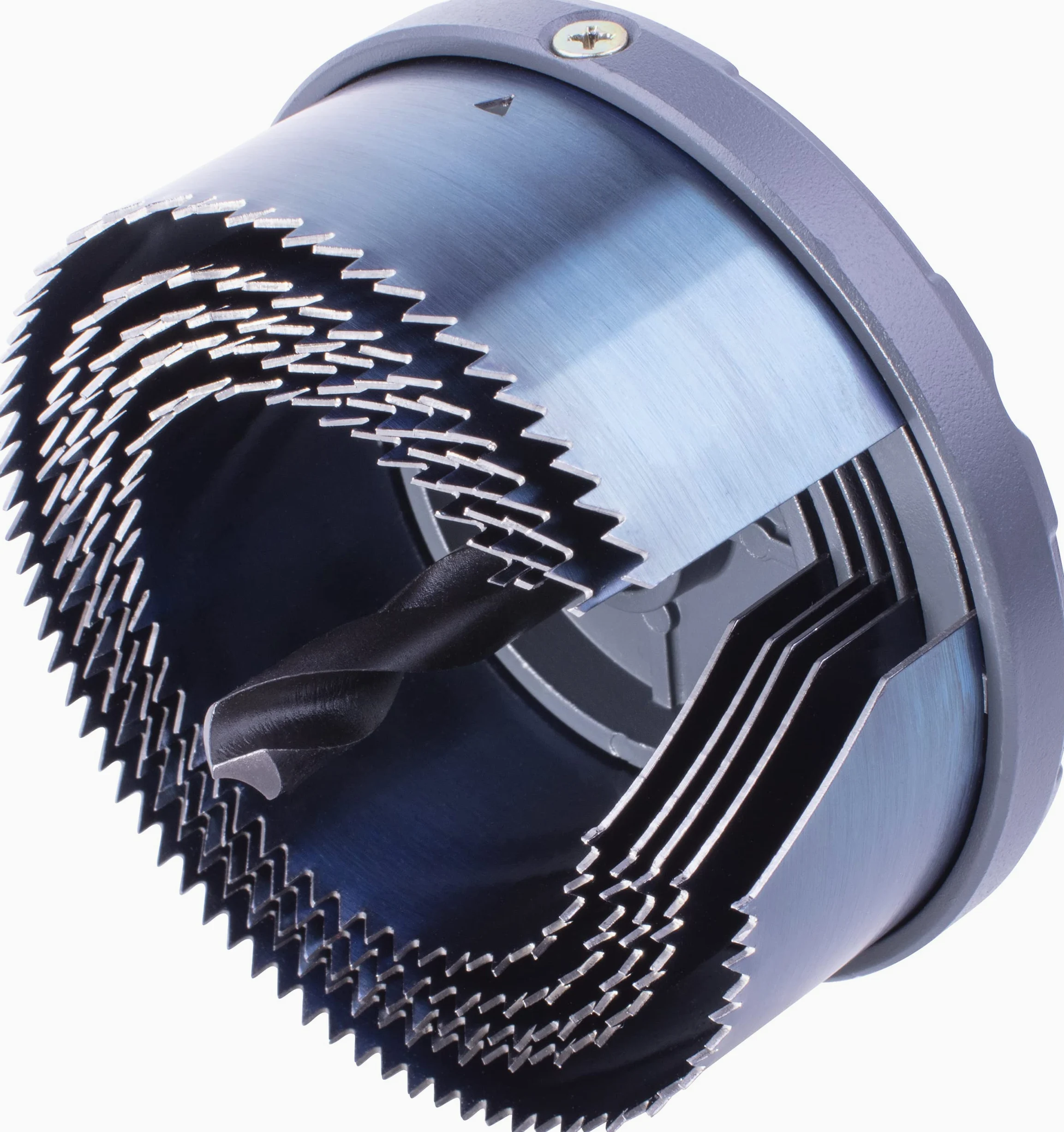 wolfcraft Sega a tazza multilama, Ø 60-95 mm I 2162000 I Sega con 5 lame a cambio rapido, Ø 60–95 mm, profondità di taglio 33 mm