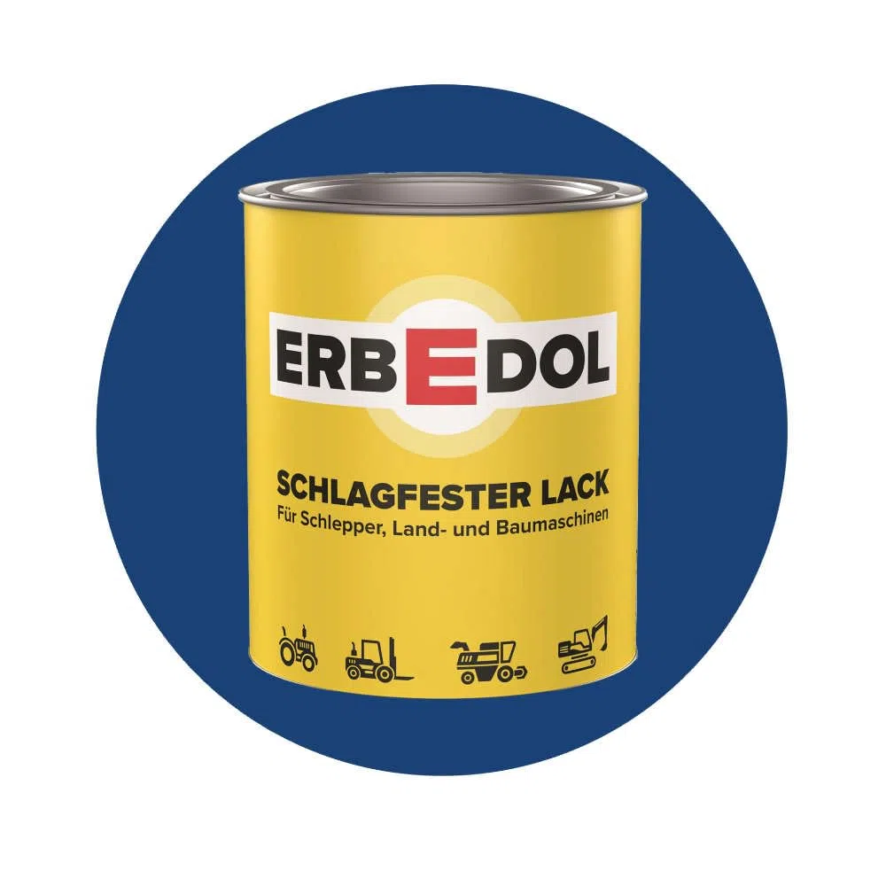 Ral 5010 Blu Genziana erbedol di resina di colore 750 ML