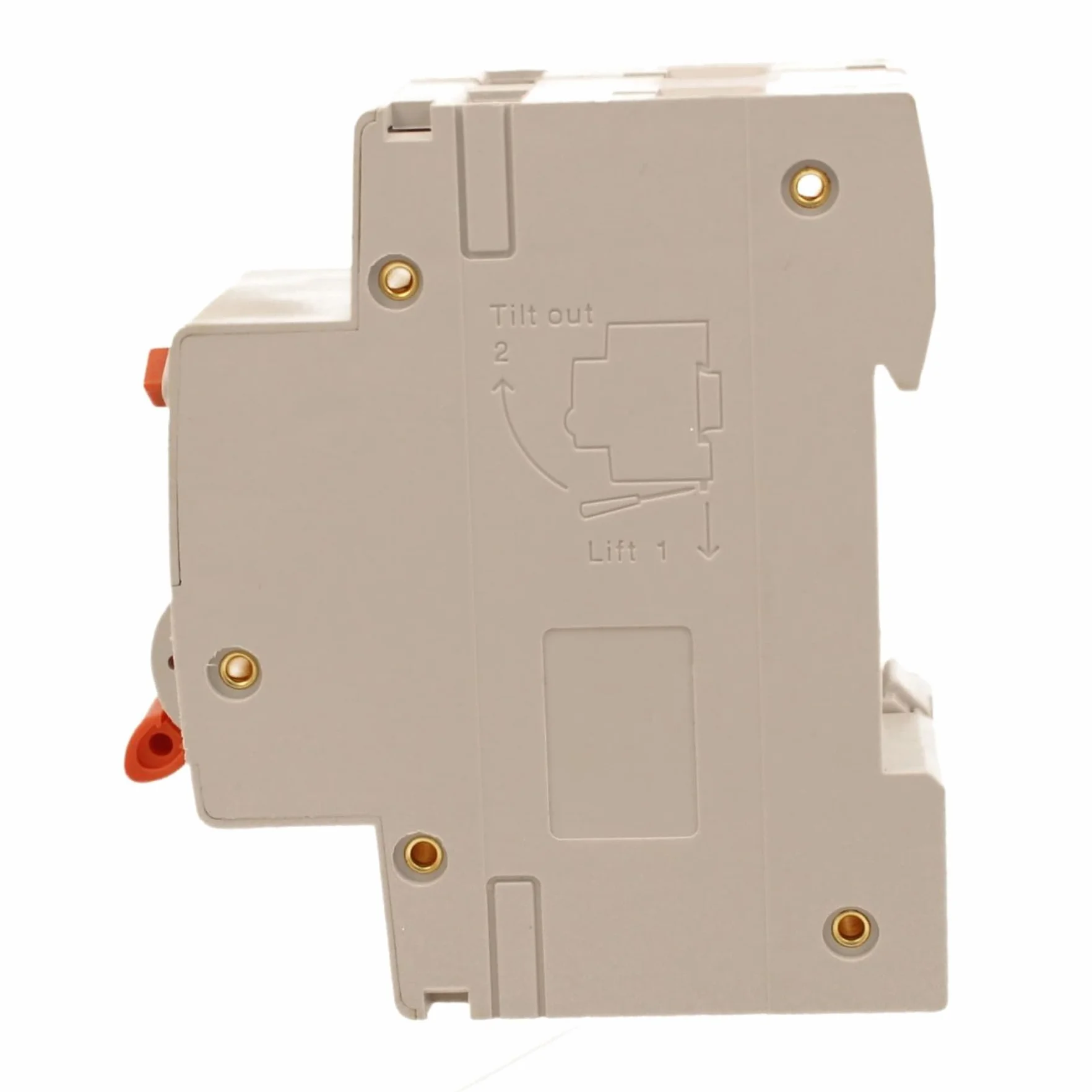 Interruttore Differenziale Magnetotermico Tipo A 16A C16, RCBO 1P+N 6kA 30mA Curva C, Doppio Leva con Diagnostica Visiva, 2 Moduli DIN, Serie PL8HM Elettromagnetica