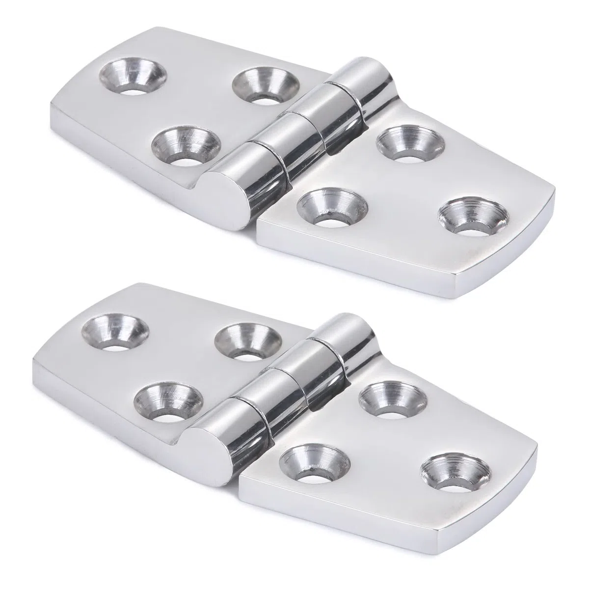 Marino Monte Cardini della Porta Acciaio Inossidabile Cerniera per Boccaporto Hardware Robusto Cerniera per Barche Ponte Consiglio dei ministri SUS316 2pcs 38 mm x 76 mm